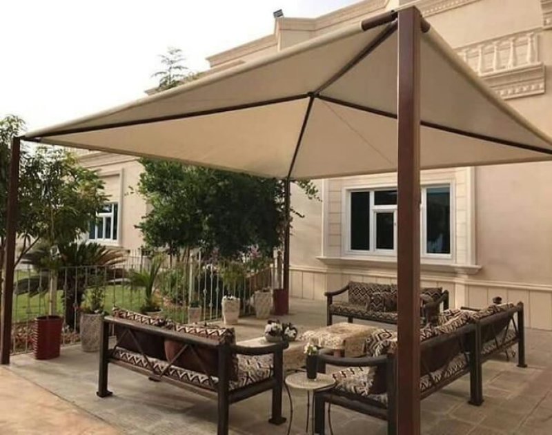 مظلات قماش خارجية